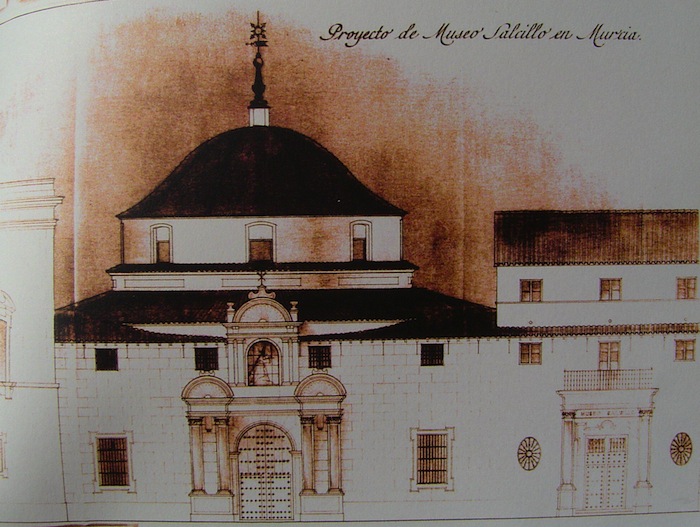 Proyecto del Museo Salzillo de José Tamés propuesta en 1950