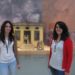 María Teresa García Martín y Carmen Robles Herrero, alumnas en prácticas en el Museo Salzillo