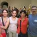 Familia italiana apellidada Salzillo visita el Museo