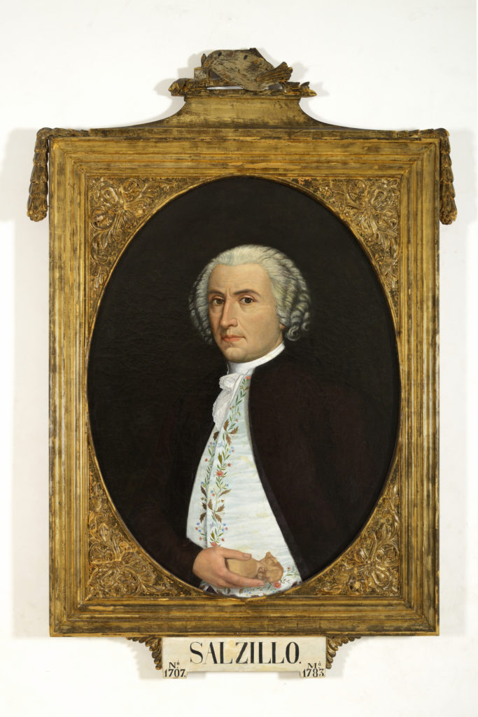 Retrato de Salzillo, Juan Albacete y Long, siglo XIX